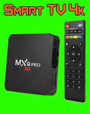 Smart Box Tv  4k Android 7.1,Wi fi, internet TV e mais !